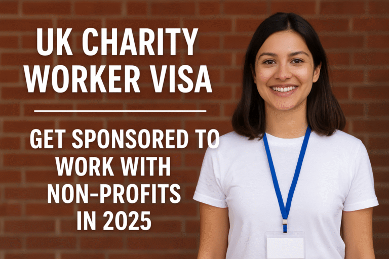 UK Charity Worker Visa – Get Sponsored to Work with Non-Profits in 2025